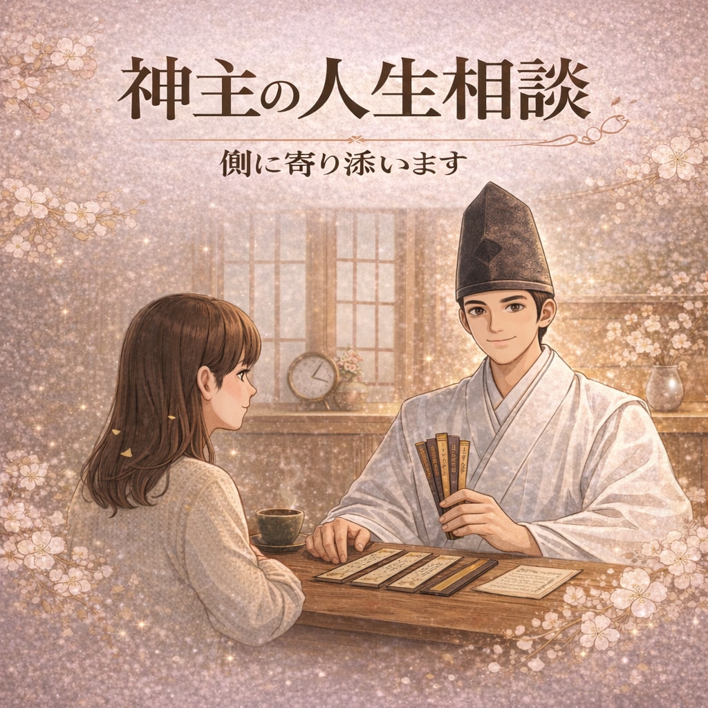 神主が人生の悩みに寄り添いアドバイスします 一緒に考え、一緒に悩み、一緒に前に進みます イメージ1