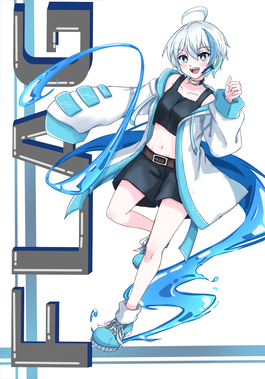 配信者様のご希望に沿った可愛いイラストを描きます Vtuber、配信者様が使いやすいサムネやアイコン立ち絵など イメージ2