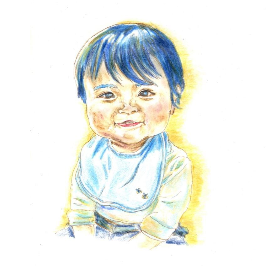 色鉛筆で貴方の魅力をぐっと引き出す似顔絵描きます 温もり溢れる最高の一枚を。SNSアイコンやプレゼントにも イメージ5