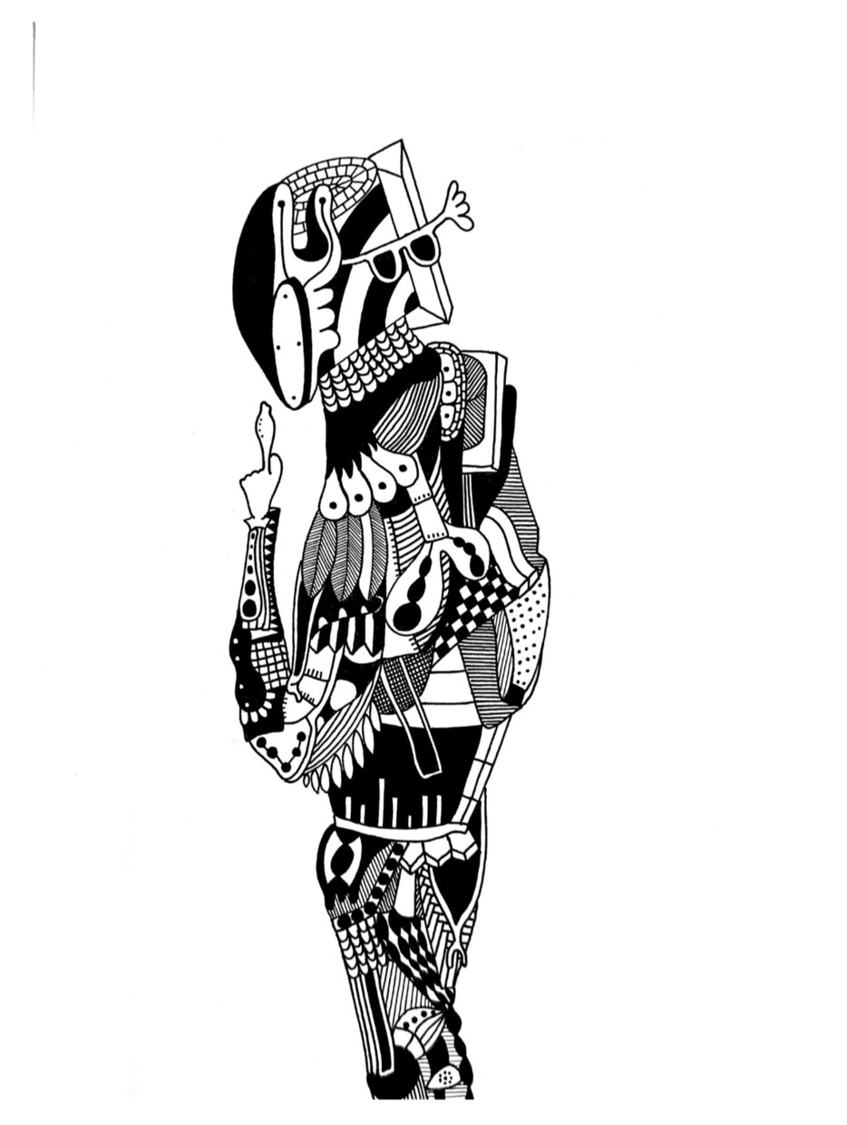 あなたに向けたあなただけのイラストを作ります 添付作品の画風に沿って抽象的なイメージから作り上げます イメージ1