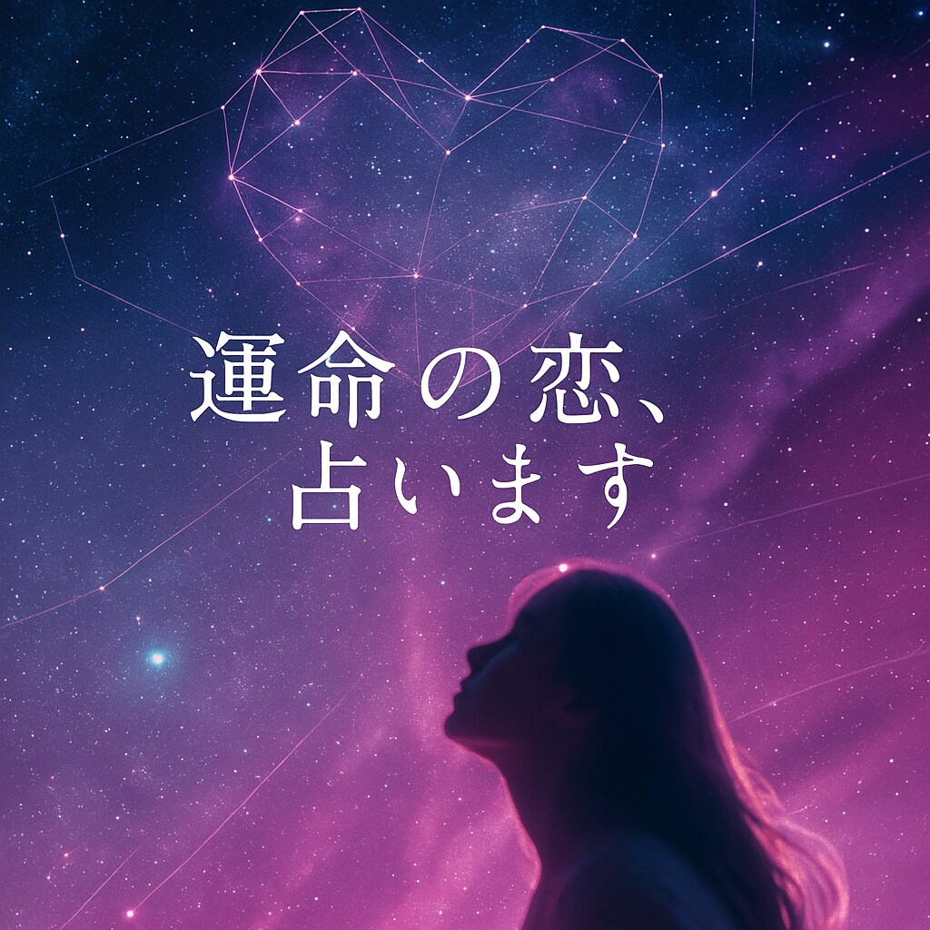 あなただけの、恋愛運を鑑定します 1人1人のお悩みにそった占い鑑定書をお作り致します！ イメージ1