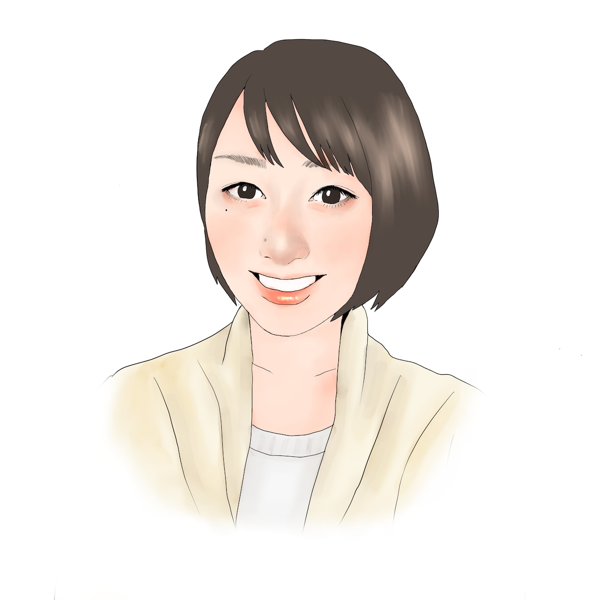 お写真からシンプルで優しい似顔絵をお描きします ご家族やペットの思い出を。プレゼントやウェルカムボードにも イメージ5