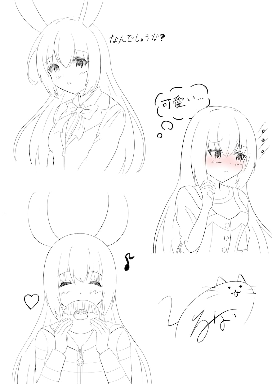 SNSなどで使えるアイコン描きます あなたの用のアイコンをお描きいたします。 イメージ6