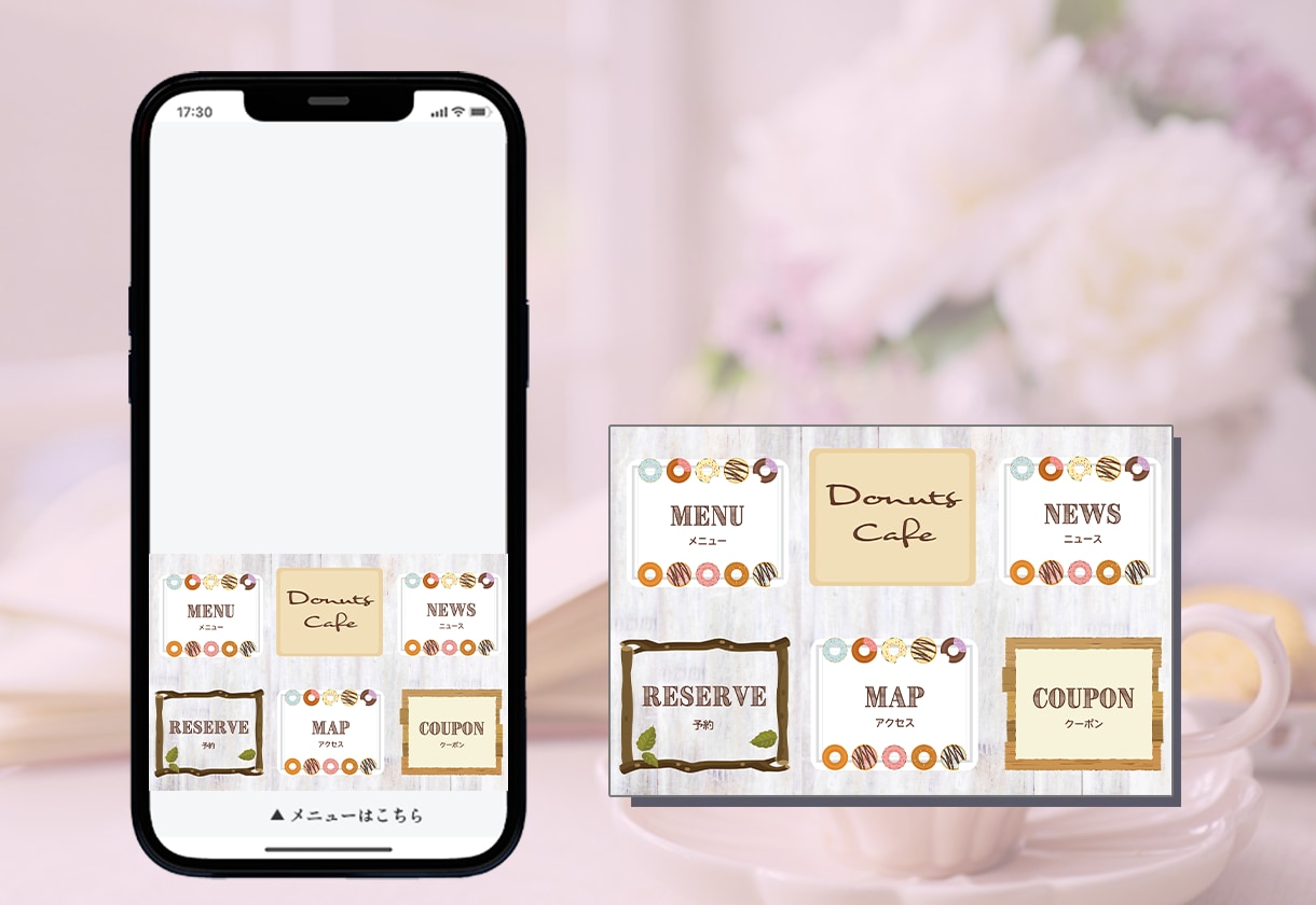 即対応可能！クリックされるリッチメニュー制作します 想いがつたわるデザイン♡ヒアリングを大切にしています！ イメージ6
