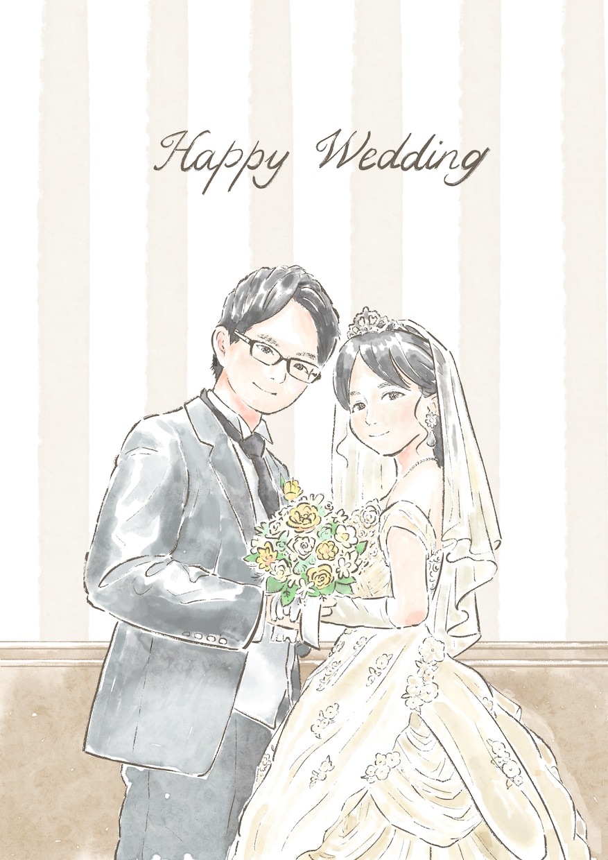 商用可！アナログ風ほんわかイラスト・似顔絵描きます 特徴を捉えつつかわいく仕上げます！アイコンやご鑑賞用にも！ イメージ2