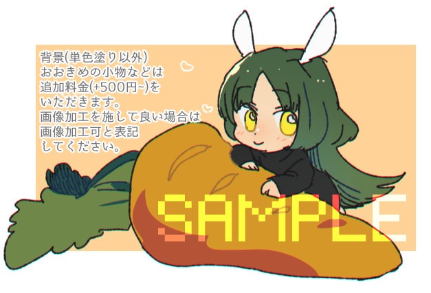 個人的な商用利用ができます デフォルメキャラクターデザイン致します。 イメージ3