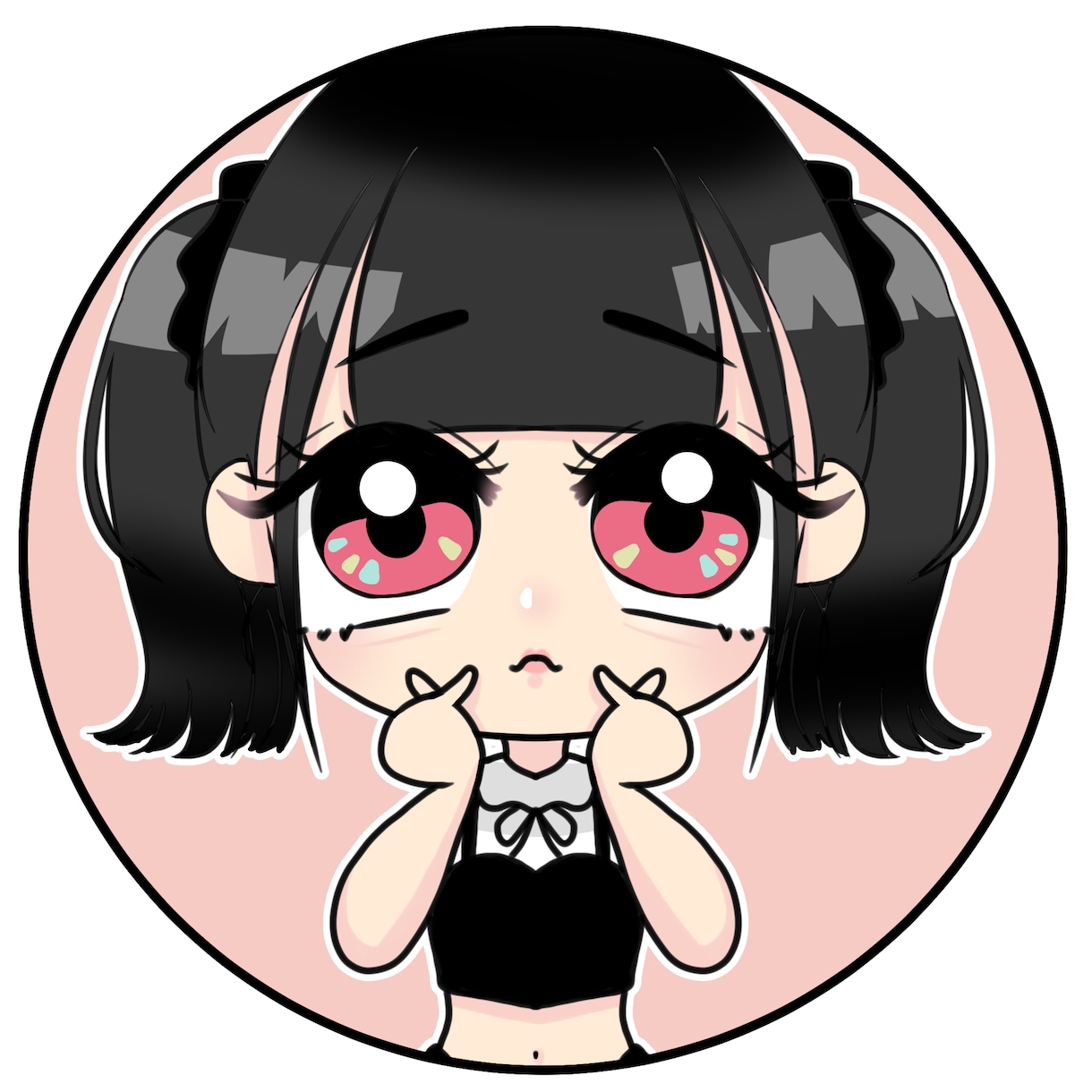 アイコン用イラスト作成します アイコン用の為、まる枠に入るようなイラストです イメージ1