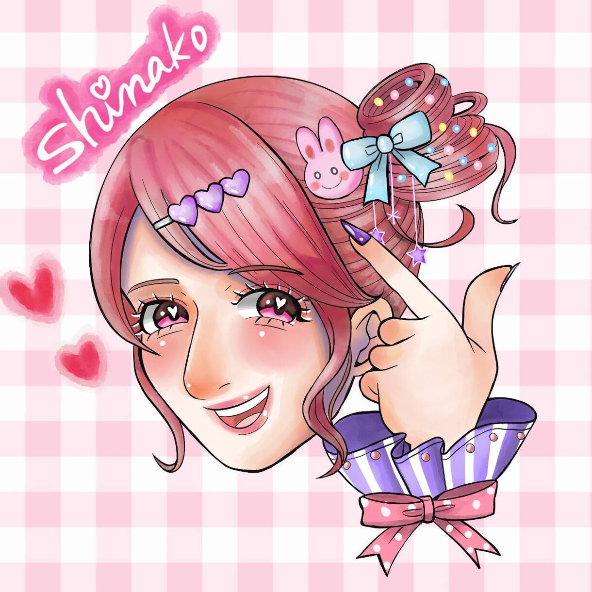 写真から♡デジタル手書きで似顔絵をお描きします 衣装変更OK！写真だけじゃ物足りない方に、おすすめです♡ イメージ8