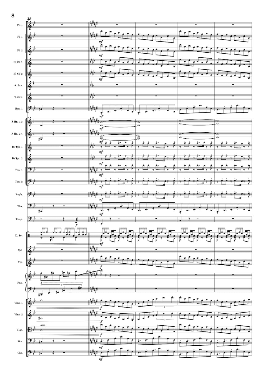 オーケストラアレンジ譜書きます アレンジして欲しい曲調等あれば承ります イメージ1