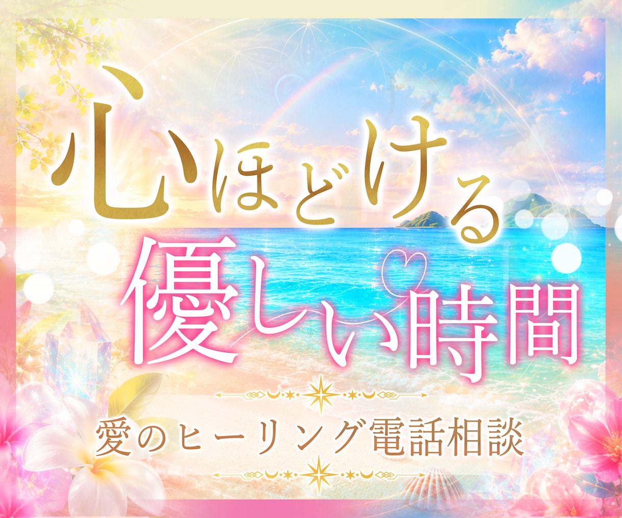 本当の自分を思い出す♡愛のヒーリング電話相談します そっと自分を思い出し優しい気持ちになれる場所 イメージ1
