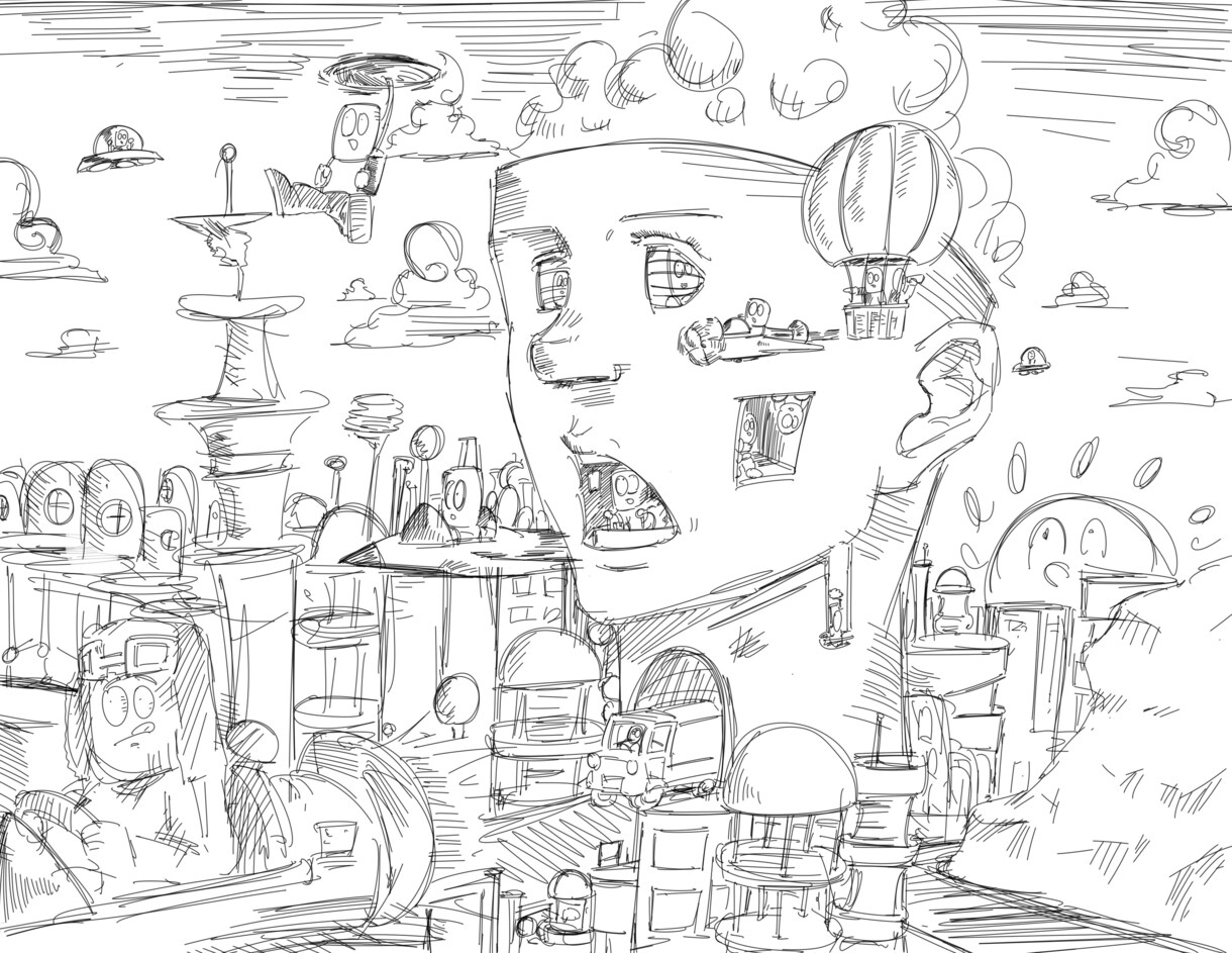 漫画風のパキッとしたイラストを描きます 漫画風の動きのある絵や、静止画など幅広くできます！ イメージ1