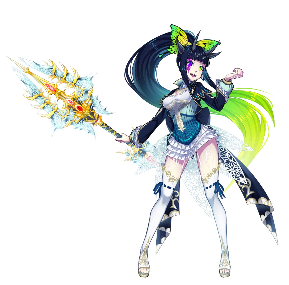 キャラクターイラスト(全身）描きます ゲームアバターやオリジナル自キャラ絵(全身)が欲しい方向け イメージ6