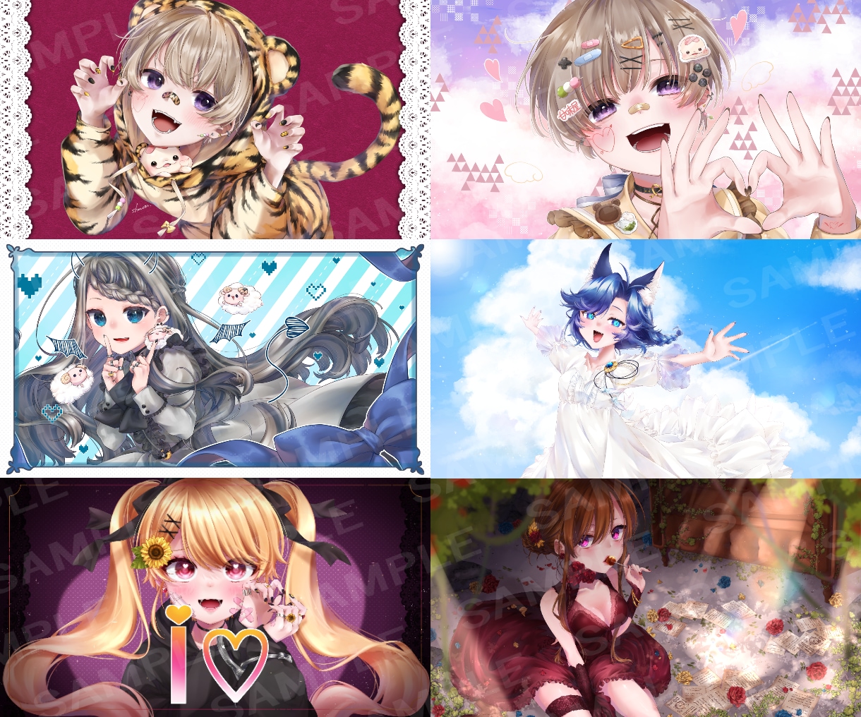 1枚絵・動画用・サムネイル・MV用等お描きします 納品後のサポートもあるから安心！ イメージ2