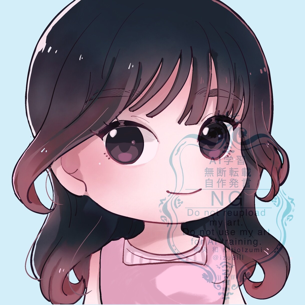 あなただけのための似顔絵アイコンを描きます オーダーメイドの似顔絵アイコンにしませんか？ イメージ4