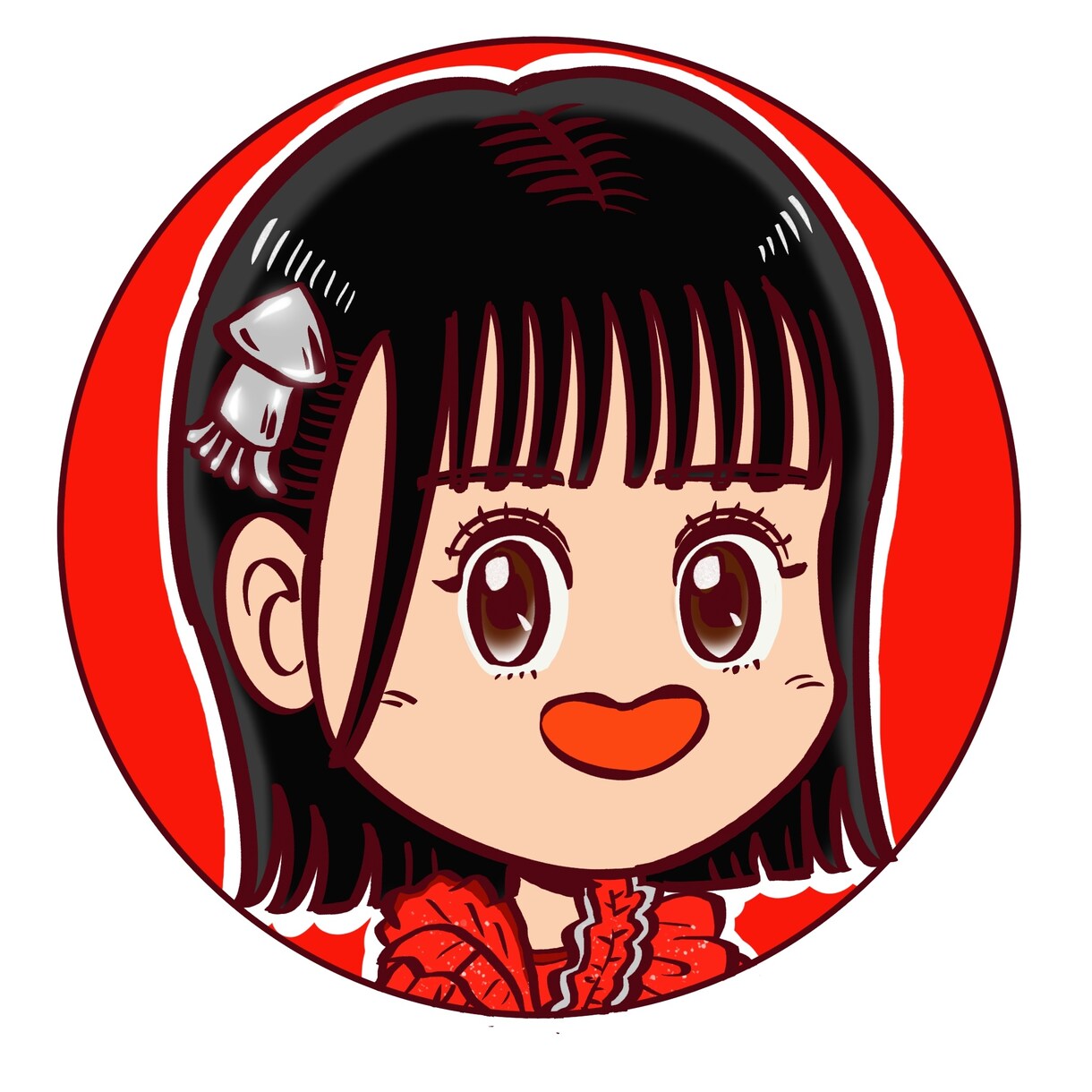 シンプルでわかりやすい似顔絵アイコン描きます 誰からも好感を持たれるような似てる似顔絵お描きします。 イメージ2
