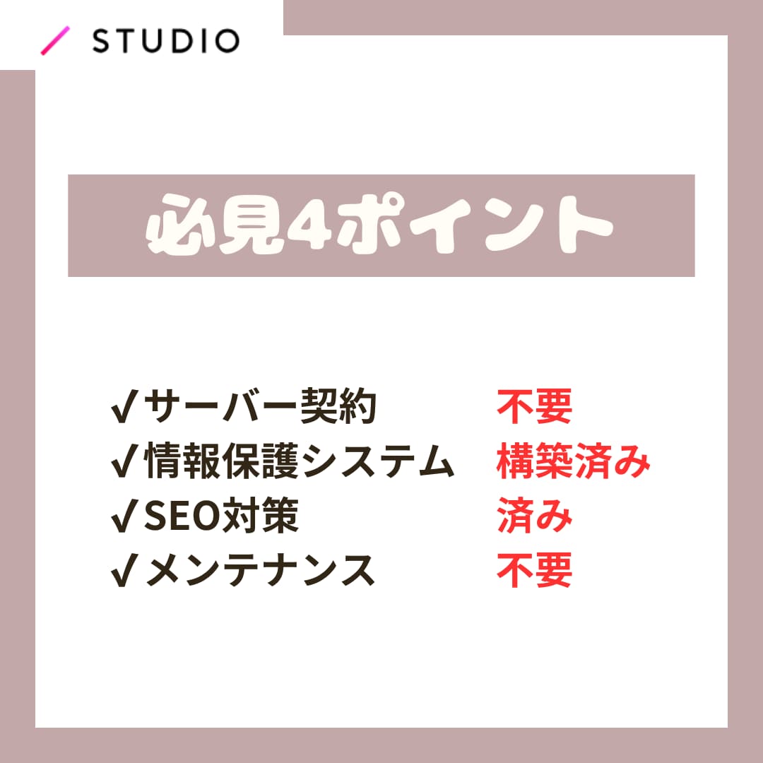 SEOプロ｜SRUDIOでホームページを作成します Webコンサルが効果を最大化するホームページを丁寧に作成 イメージ2