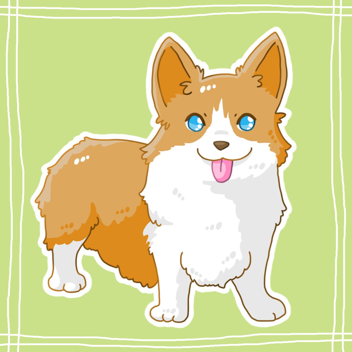 動物の可愛いアイコン描きます 猫、犬、鳥、何の動物でもOKです♪ イメージ2
