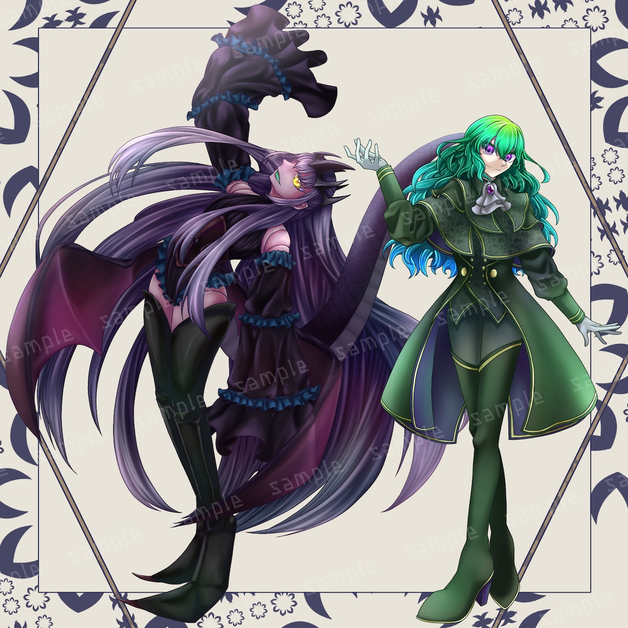 全身立ち絵制作いたします TRPG、動画、配信、ゲーム、アイコンなどに！ イメージ6