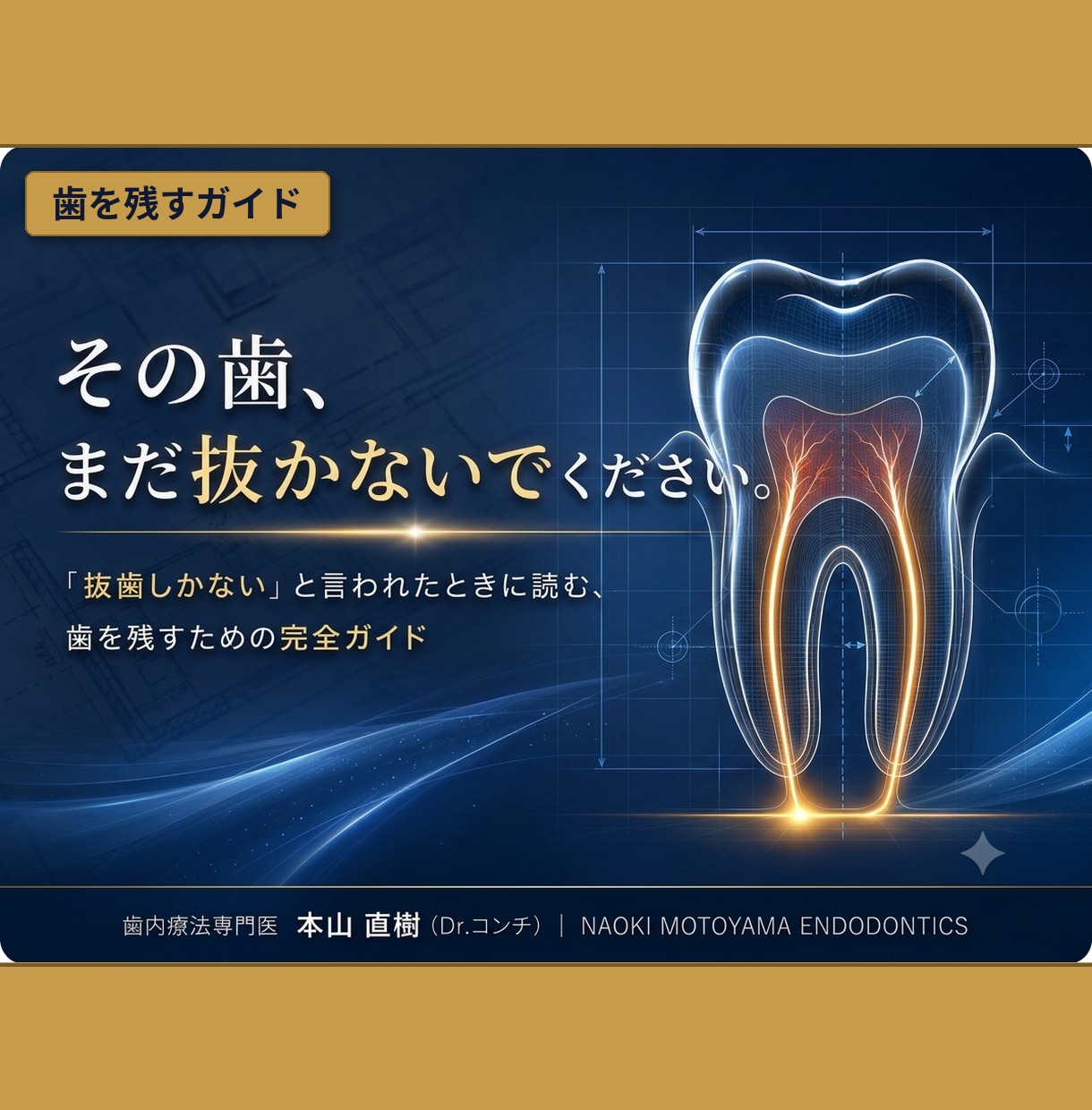 画像から治療方針を専門医がレポートで解説します 「歯を抜く」その決断、レポートで一度立ち止まりませんか？ イメージ3