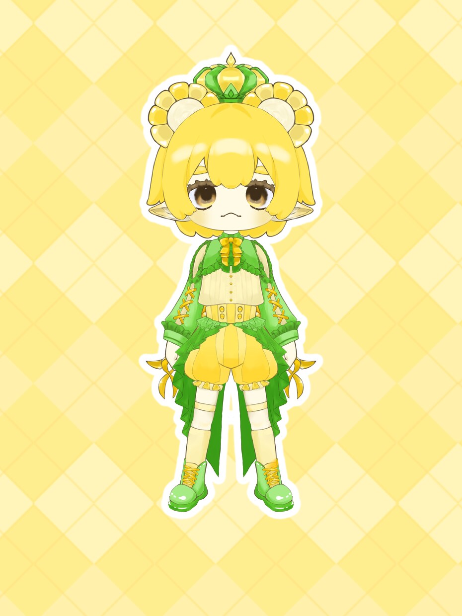 VTuberとして使用できる立ち絵をお描きします かわいい・かっこいいキャラクターを描きます イメージ1