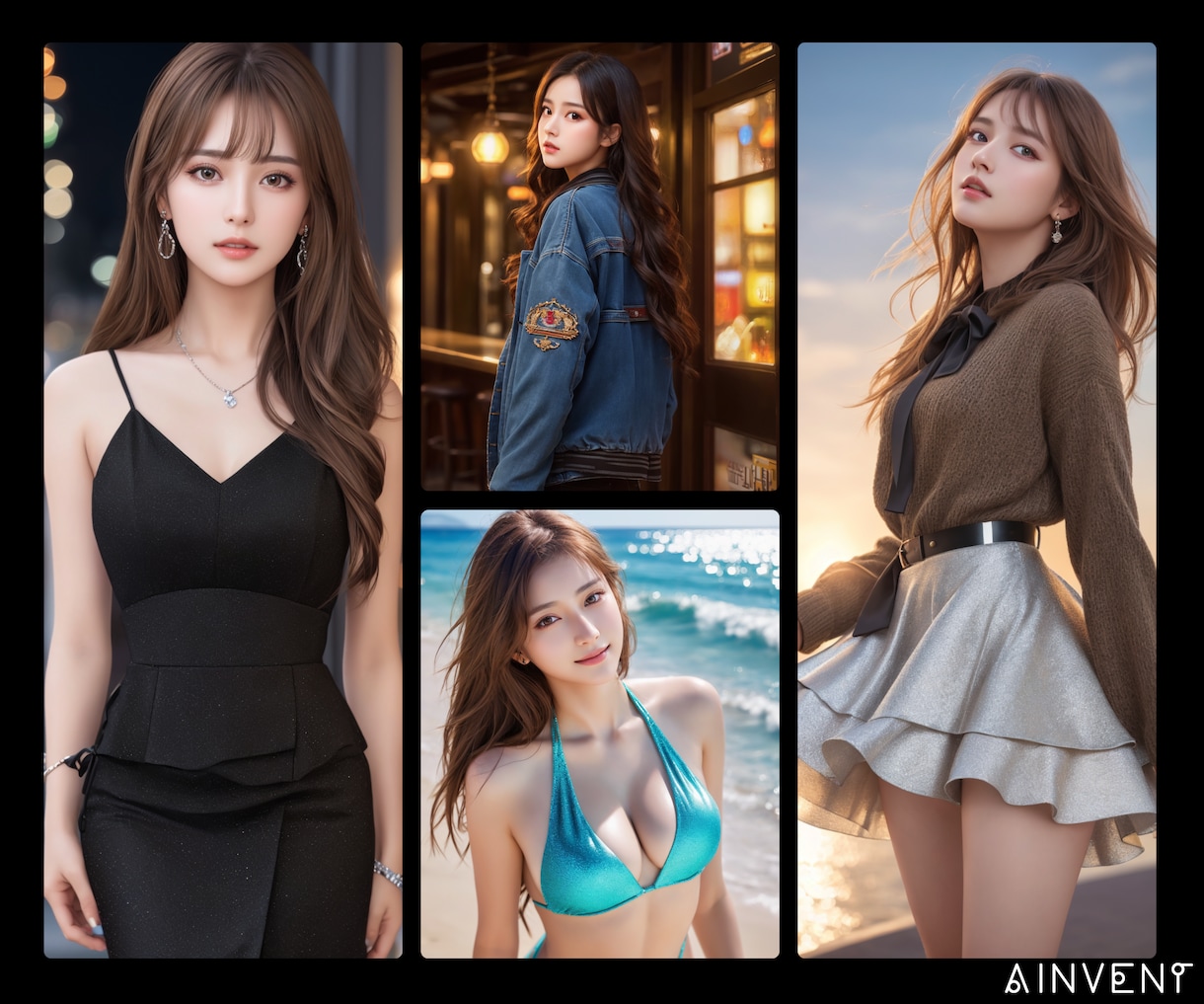 AI美女画像+プロンプト5000個 ご提供します 【商用利用可】初心者〜上級者までご満足いただける解説PDF付 イメージ2