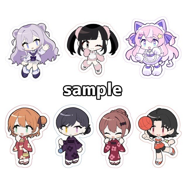 ミニキャラ・SDキャラ・デフォルメイラスト描きます シンプルでかわいいミニキャラです！SNSアイコンなどに！ イメージ4