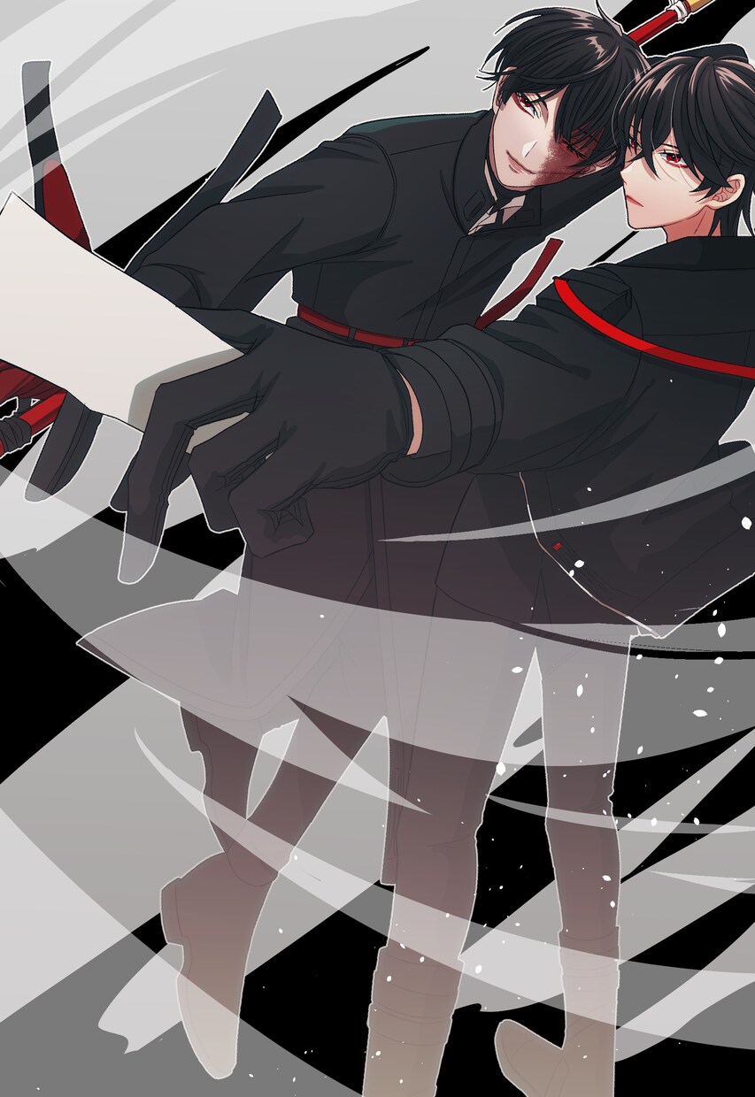 アイコン、一枚絵、幅広く対応いたし対応いたします イケメンならおまかせ！2Dモデル用にパーツ分けのみも対応 イメージ5
