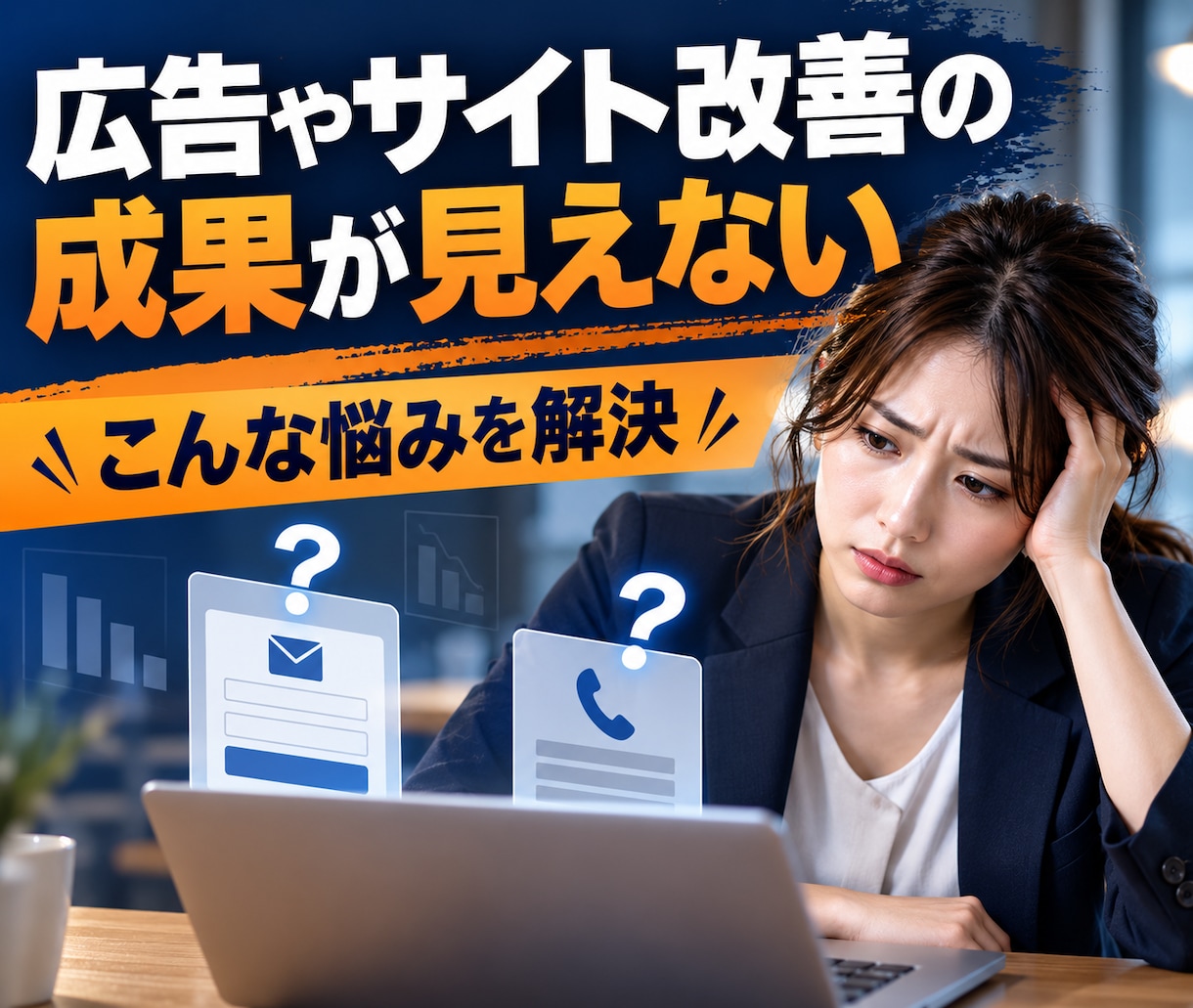 GTM・GA4のコンバージョン計測を設定します 問い合わせやクリックの成果を確認できます イメージ3