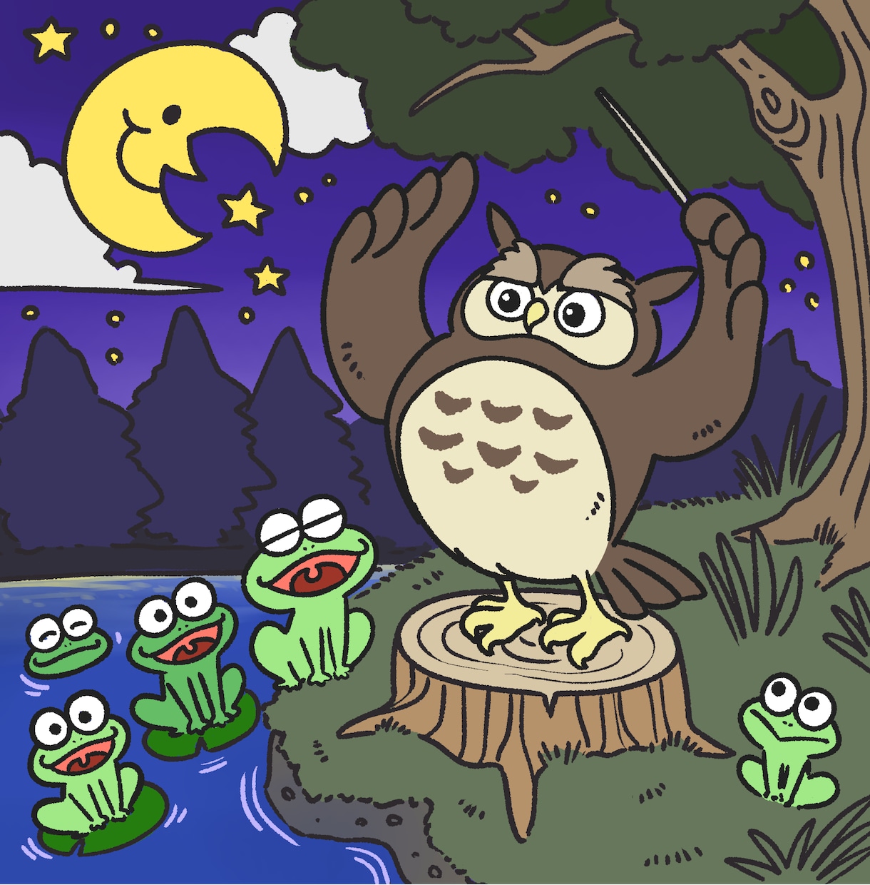 こども向けのほんわかタッチイラスト描きます 絵本の挿絵、一枚絵、チラシなど、色々ご使用いただけます！ イメージ5