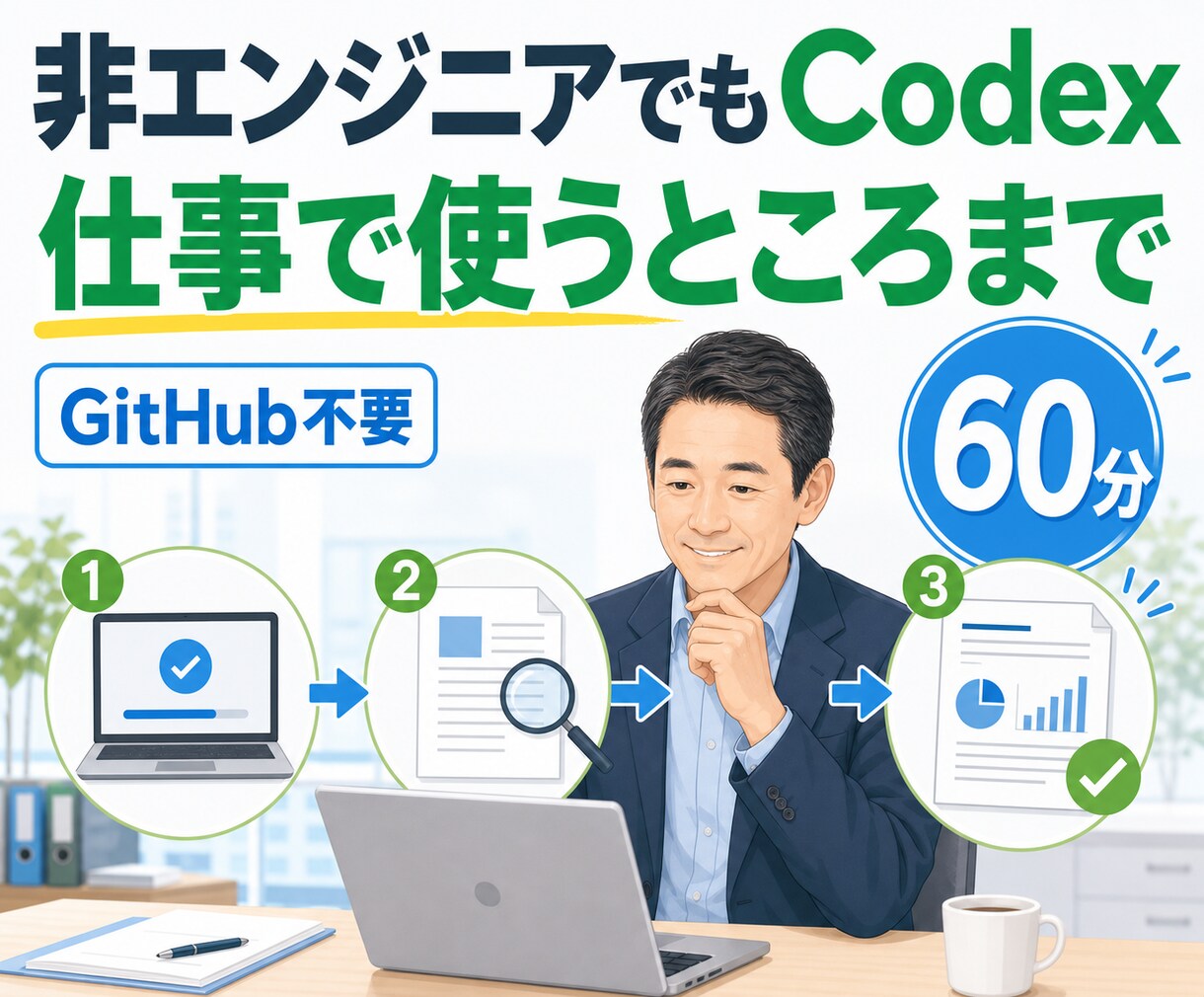 Codex導入から実運用まで伴走します 初期設定から仕事で使う流れまで イメージ1