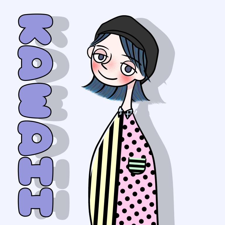 オリジナルのアイコンを描きます 海外風のイラストに好みの髪型、服装で個性を出そう イメージ2