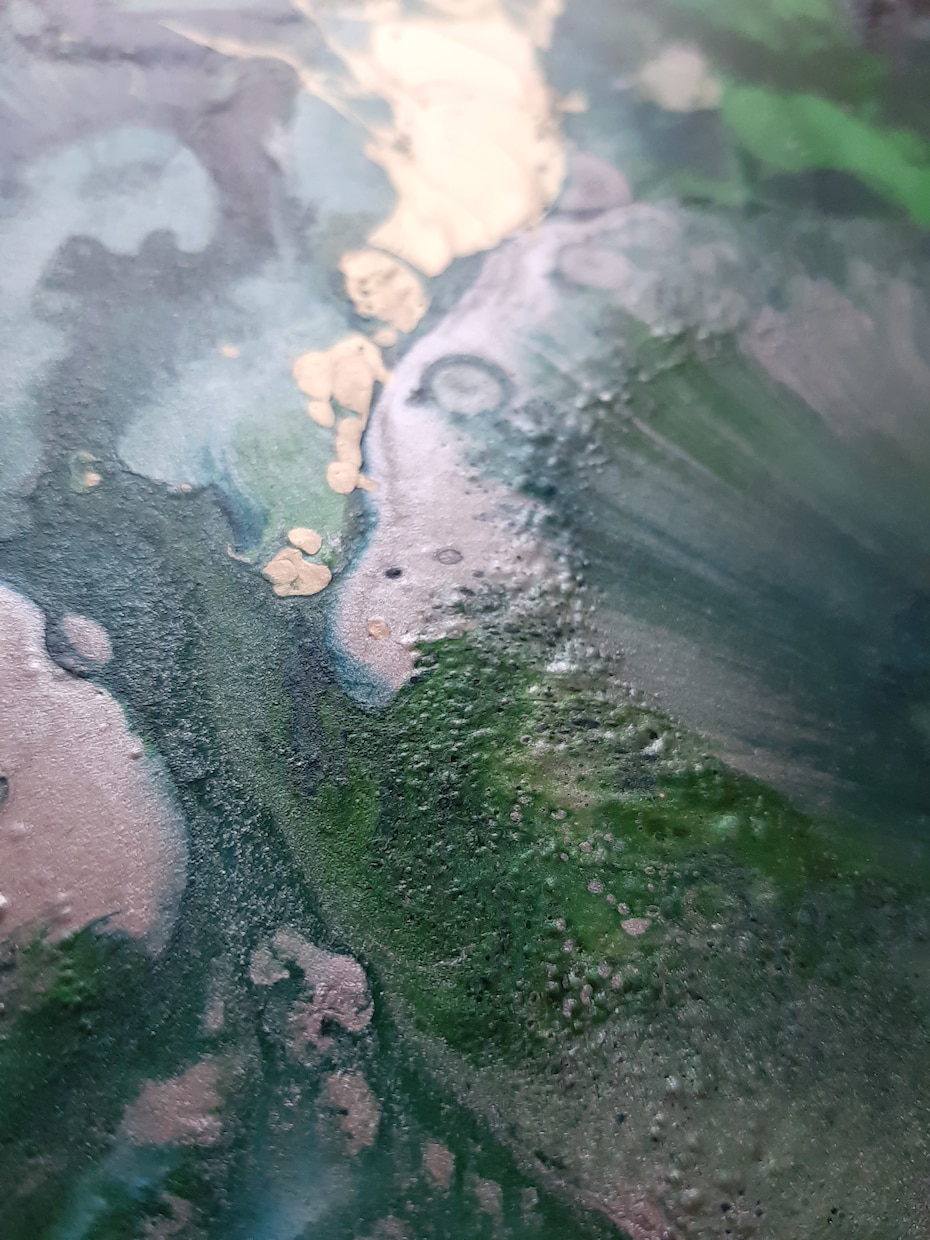 ヒーリングアートを描きます 色彩が、あなたの心に寄り添うアートになります イメージ1