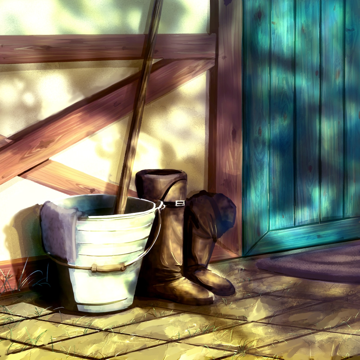 物語を感じる生活感やロマンあるイラストお描きします リアルでエモい"生きる”を感じる背景イラスト描きます！ イメージ2