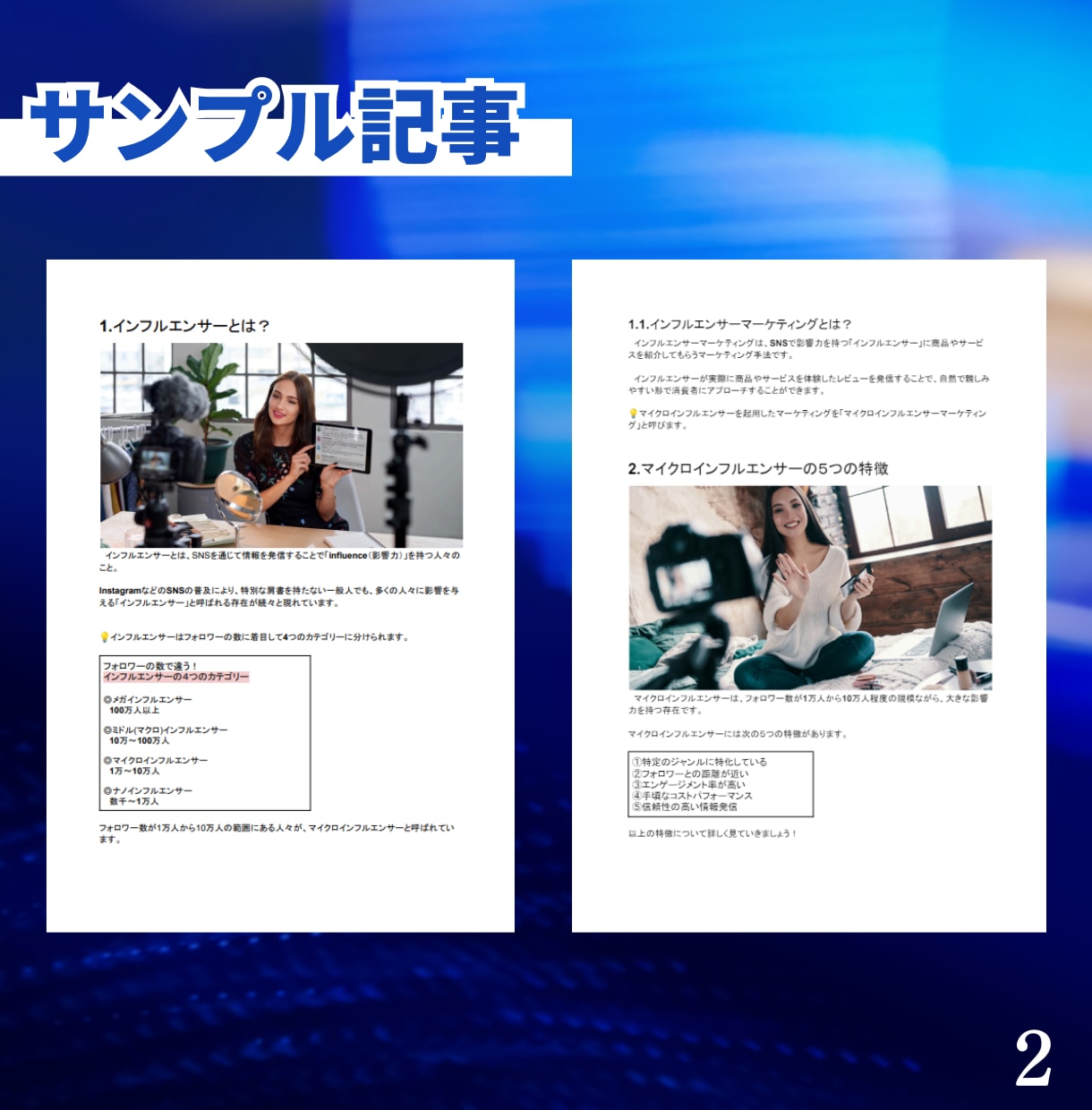 2000文字×10本：SEO重視の記事を執筆します （企業支援豊富なプロのライターを複数人アサイン） イメージ4