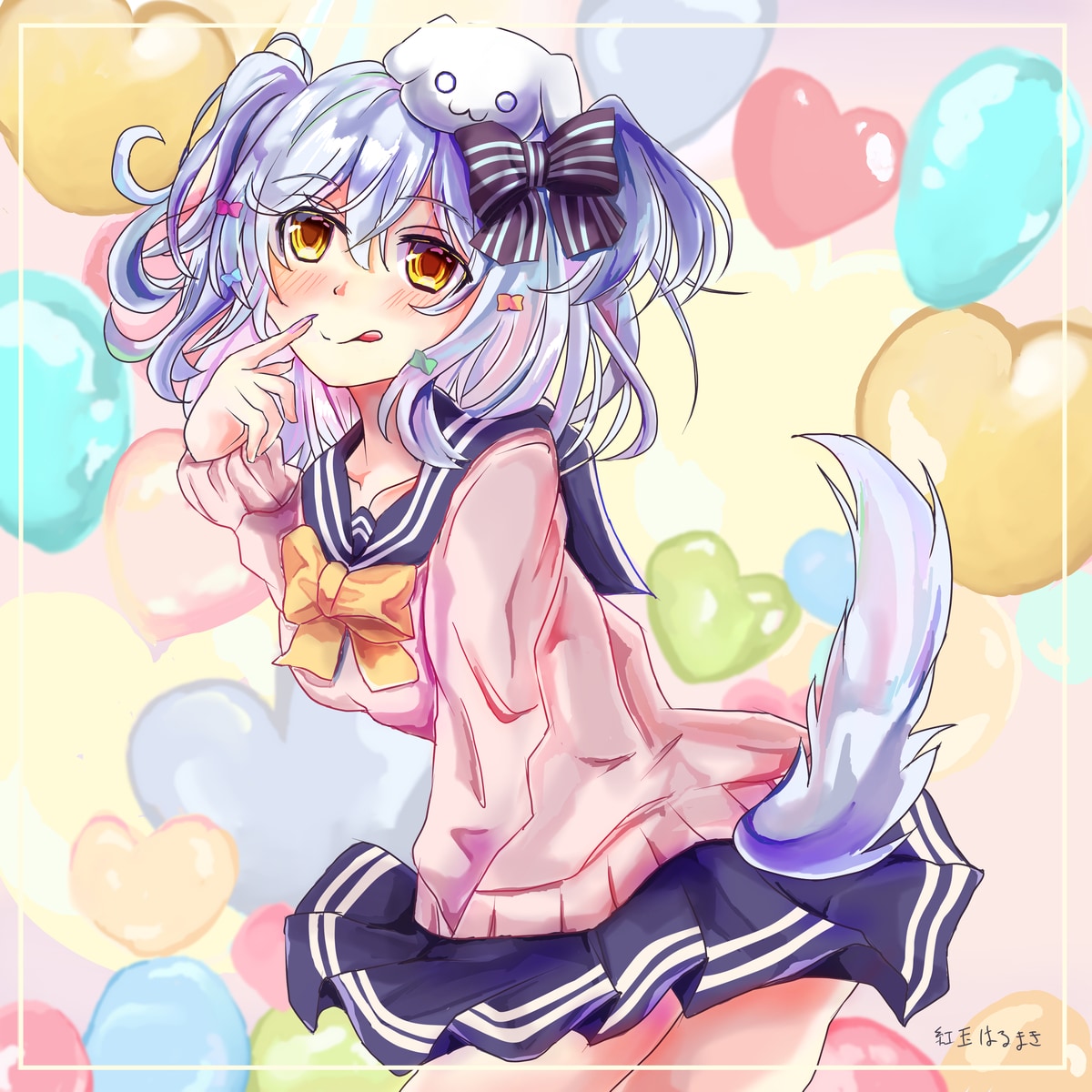 可愛いキャラクターのイラストなどを描きます 自分だけのオリジナルイラストが欲しい方へ イメージ5