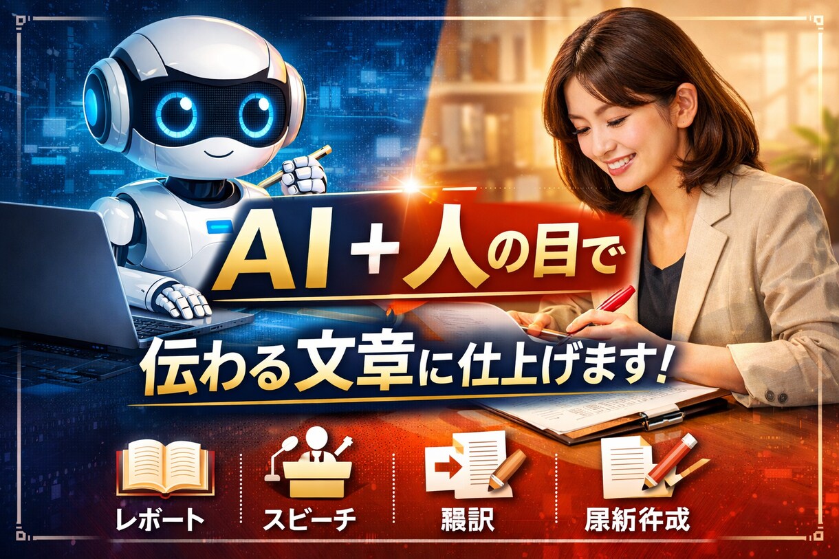 AI使用｜評価されるレポート・文章作成ます AIは道具。伝わる文章にするのは人の仕事 イメージ1