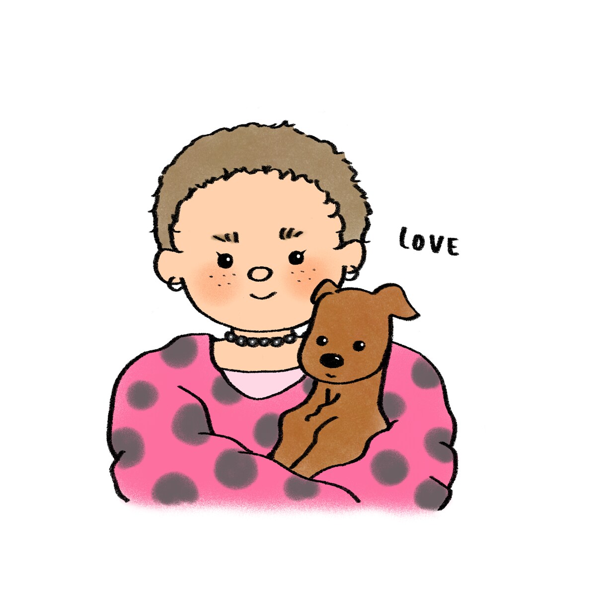 写真を元に描くほっこり優しい似顔絵描きます 写真より少しあたたかい、世界にひとつの似顔絵 イメージ4