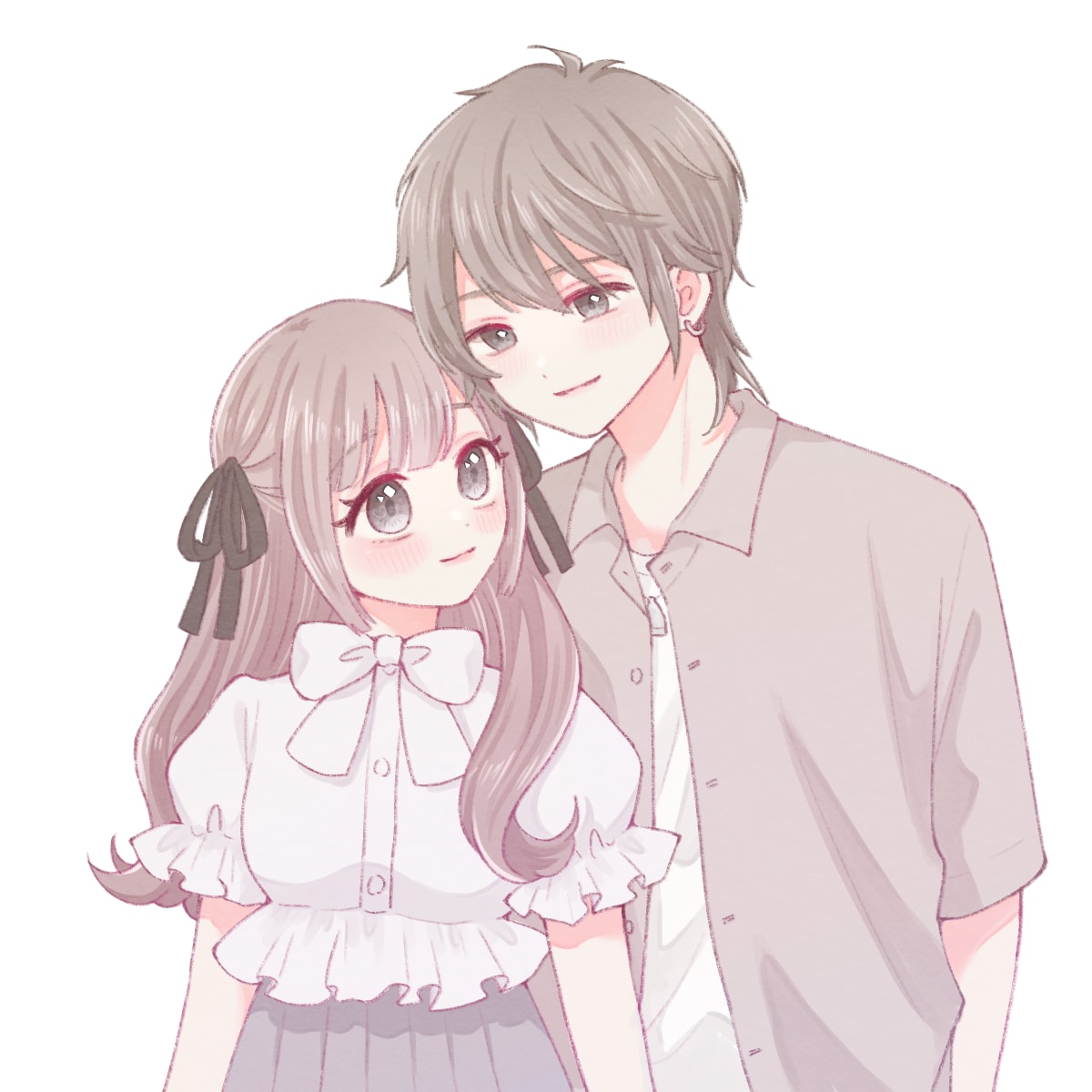 ふんわり可愛いアイコンを描きます 優しい雰囲気で制作します♪各種SNSなどにどうぞ イメージ7