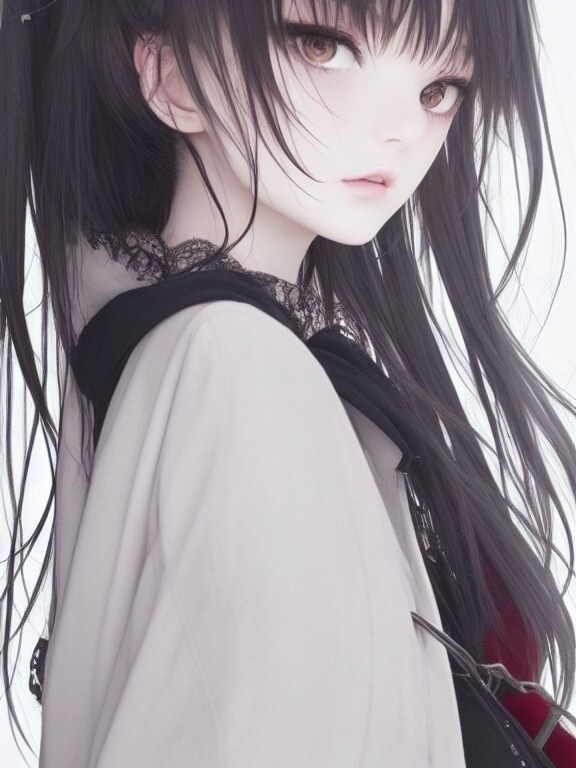 値下げ中！　一枚絵のアイコンを描きます あなただけのオリジナルの女性キャラを作ります イメージ1
