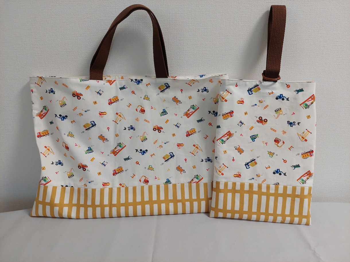 お好きな生地で製作いたします 通園・通学用品、その他製作代行いたします！ イメージ2