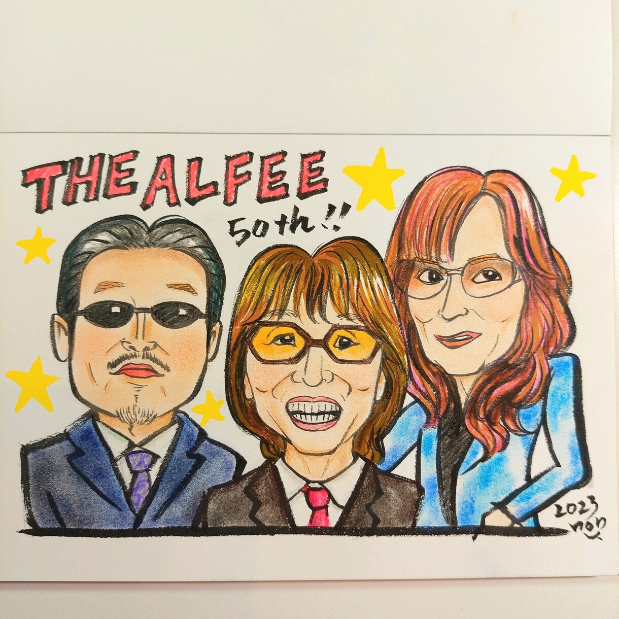 似顔絵を心を込めてお描きします 笑顔と涙を誘うホッとする似顔絵です。ペットちゃんにも！ イメージ6