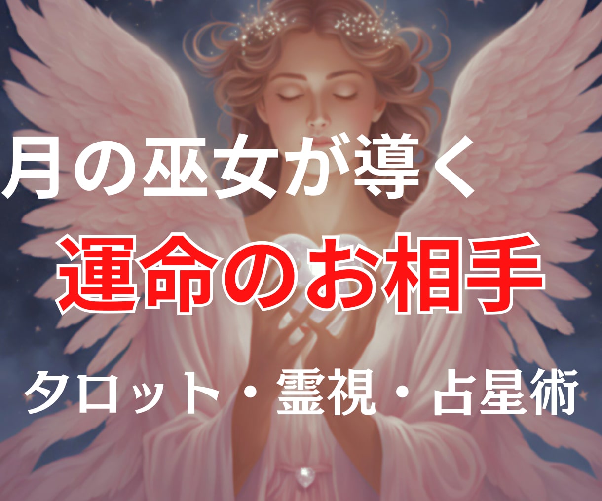 運命のお相手についてお教え致します 月の巫女が導く運命の相手を鑑定致します イメージ2