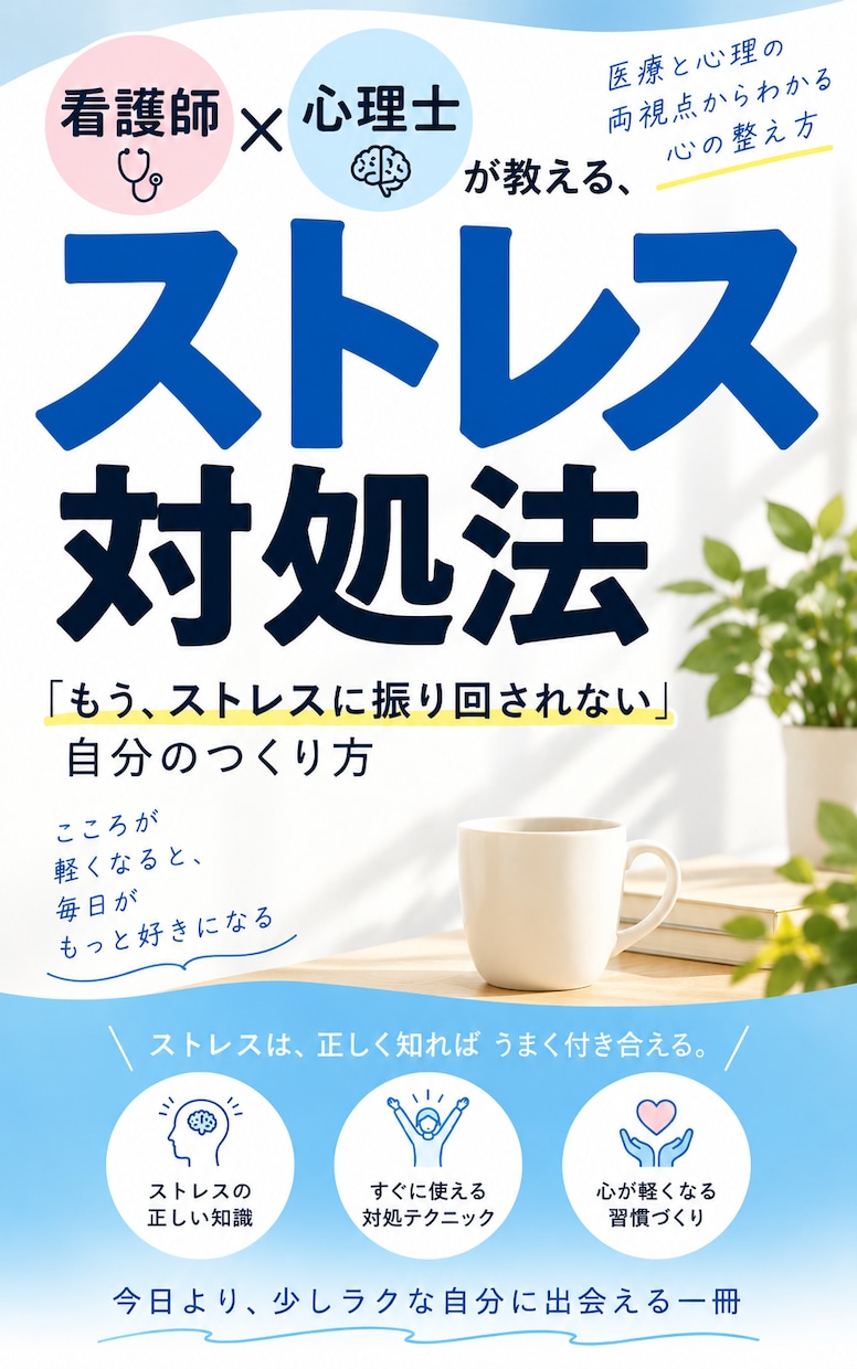 Kindle・電子書籍の表紙をデザインします 健康・メンタル・自己啓発系の表紙を丁寧に制作 イメージ4