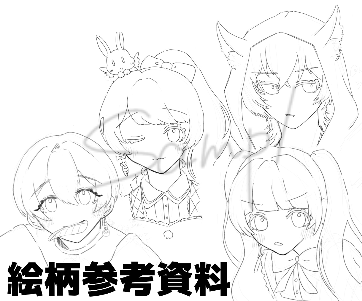 最安3000円～！かわいいイラストを描きます アイコンから一枚絵まで丁寧に！油絵やデッサン経験もあります！ イメージ6