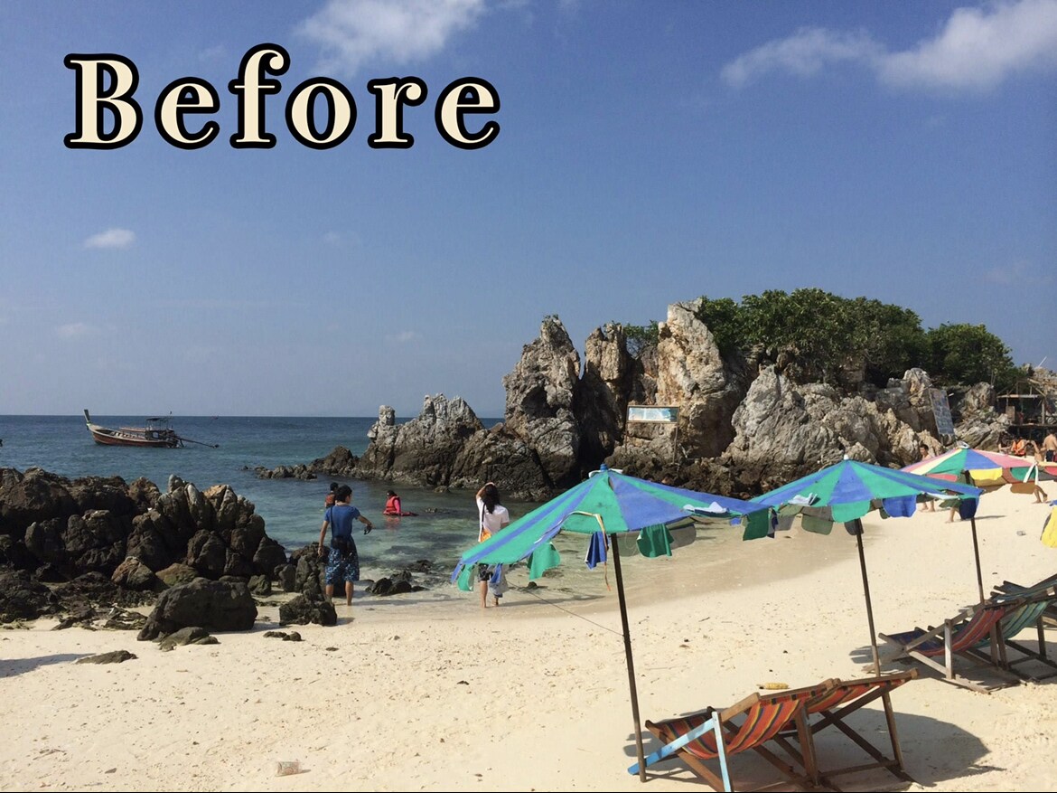 Photoshopで画像・写真の編集と加工をします 素敵な画像だけどこの部分が不要だな…といった悩みを解決！ イメージ3