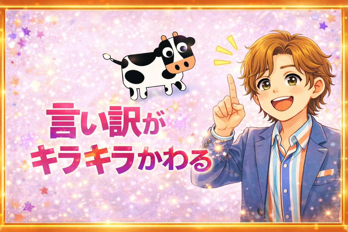 自分を責めさせない!魔法の口ぐせメソッド✨伝えます 責めない人生にしない?言い訳の達人が伝授✨PDFでお届け イメージ3