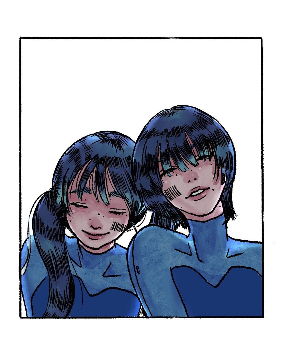線画ベースのイラストを描きます MV、歌ってみた、サムネイル、挿絵、グッズなどに イメージ6