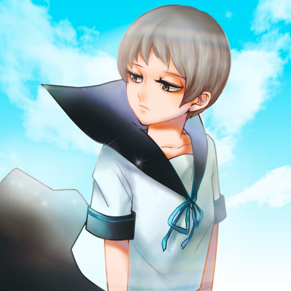 表紙、ポスターイラストなど描かせていただきます キャラクターデザイン、背景、エフェクトなど対応いたします イメージ2