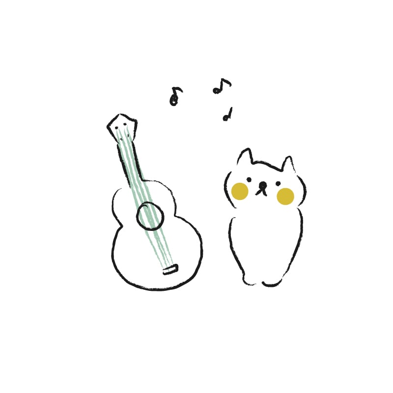 ゆるいイラスト/アイコン作成します ラフなタッチでシンプルなイラストアイコン作成♪/2色使用 イメージ1