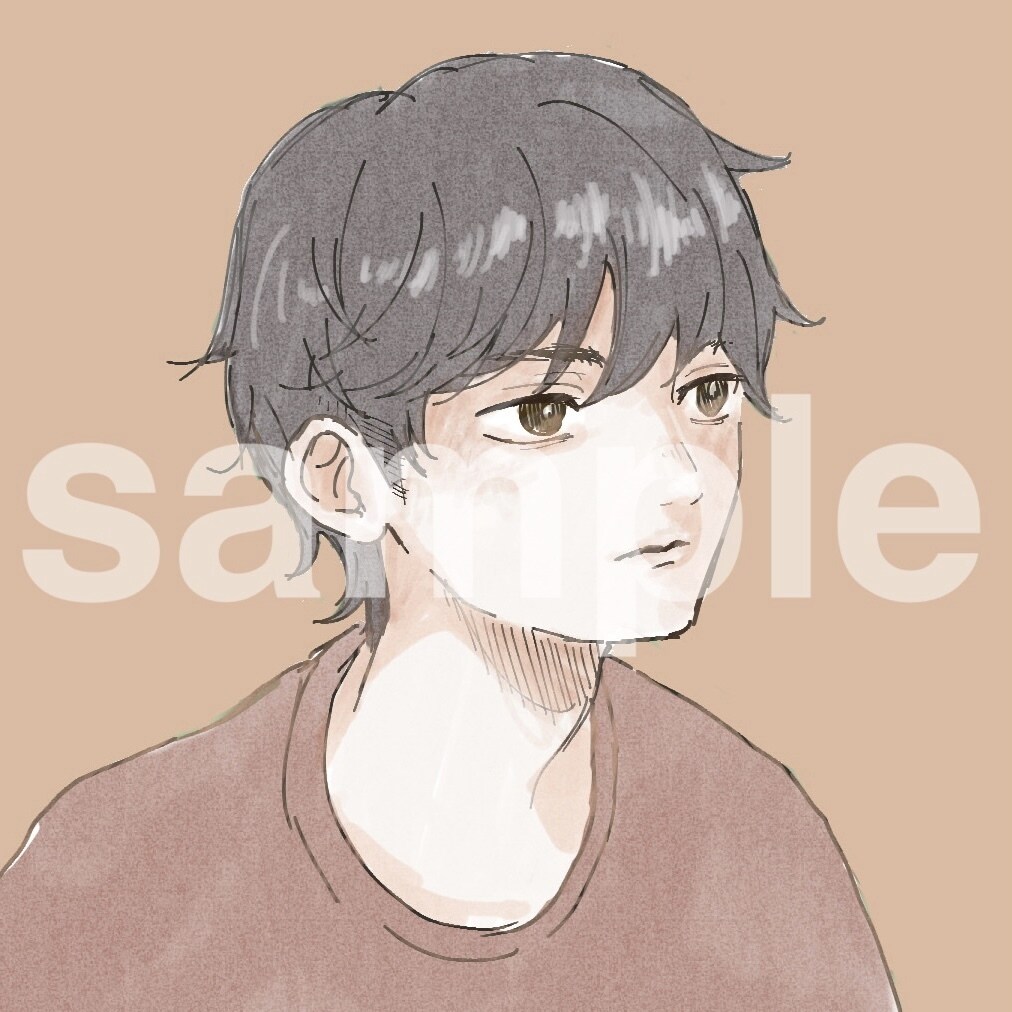 アイコン描かせていただきます SNS等で使えるあなただけのイラストをお描きします！ イメージ1